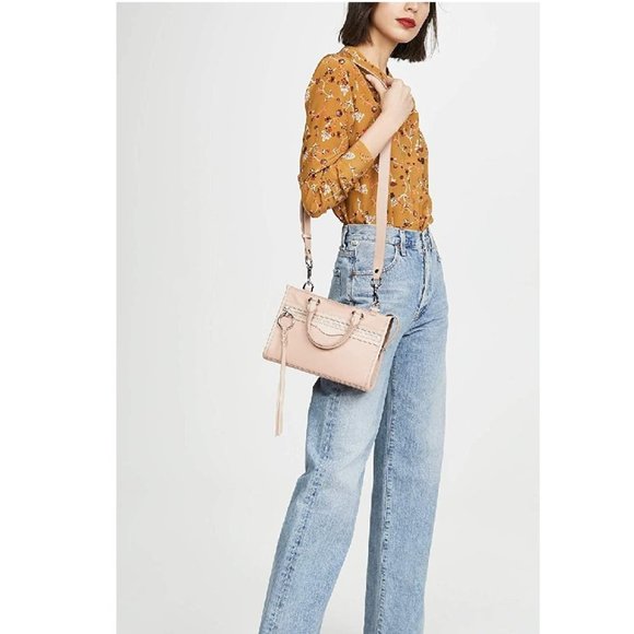 Rebecca Minkoff Bedford Zip Leather Satchel - Picture 3 of 6